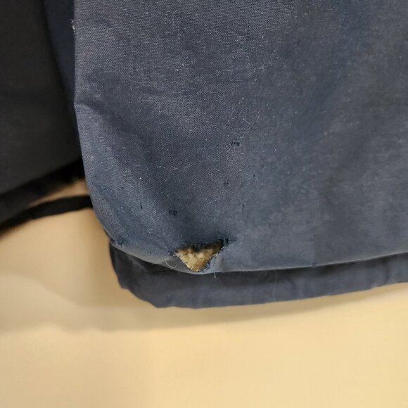 Vintage Taiga Jacket Mens Medium Blue Hooded - Picture 2 of 11